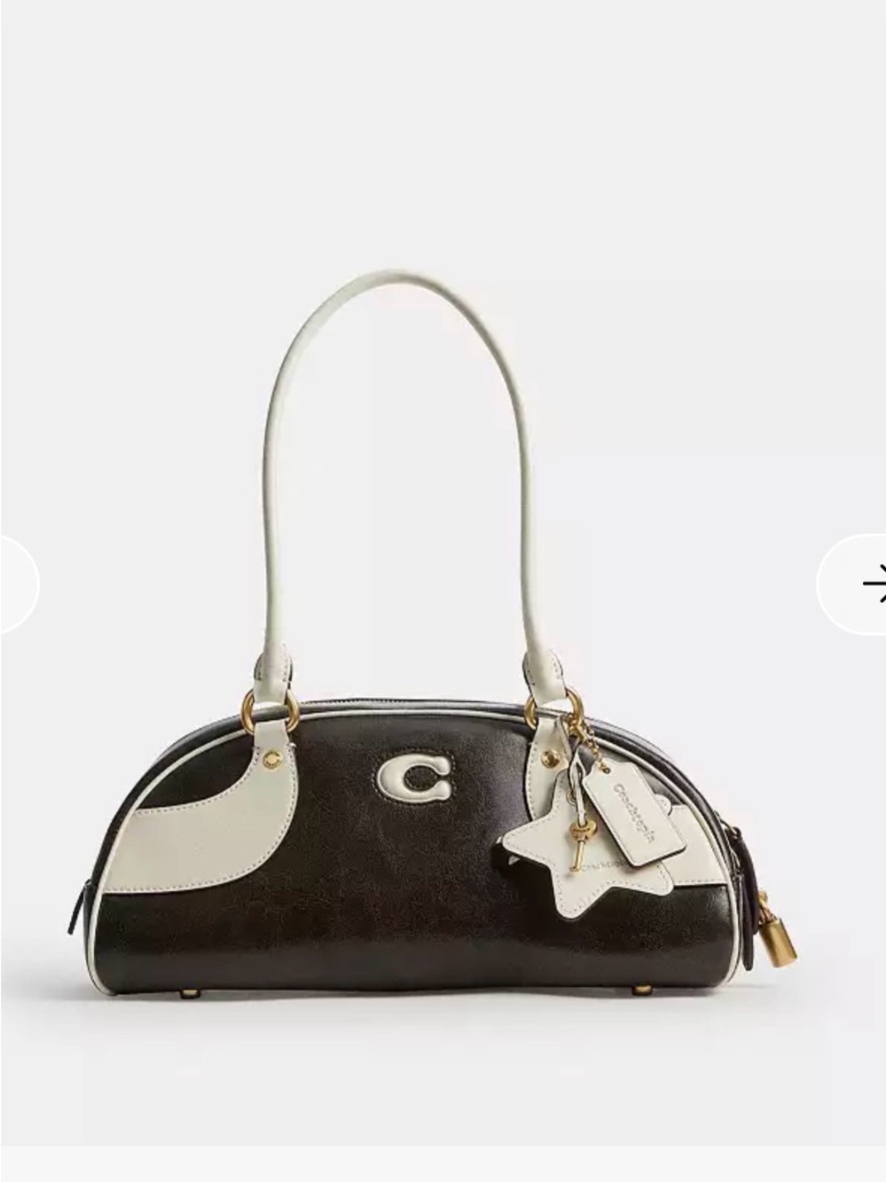 Coach Bowling Shoulder Bag